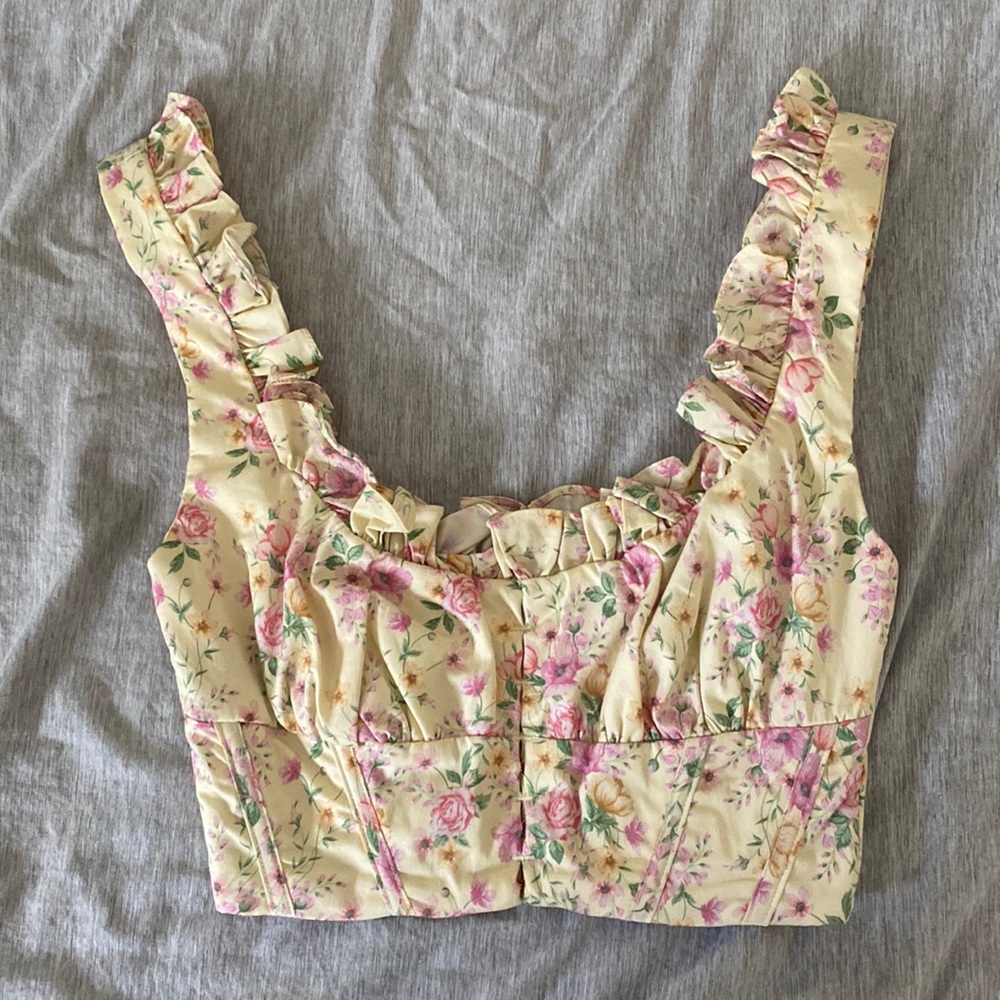 House of CB floral corset